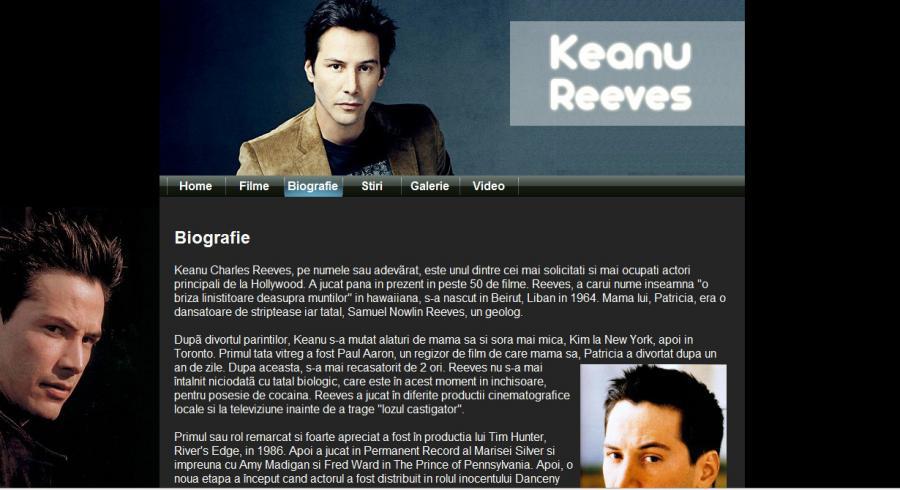Atestat informatica Keanu Reeves