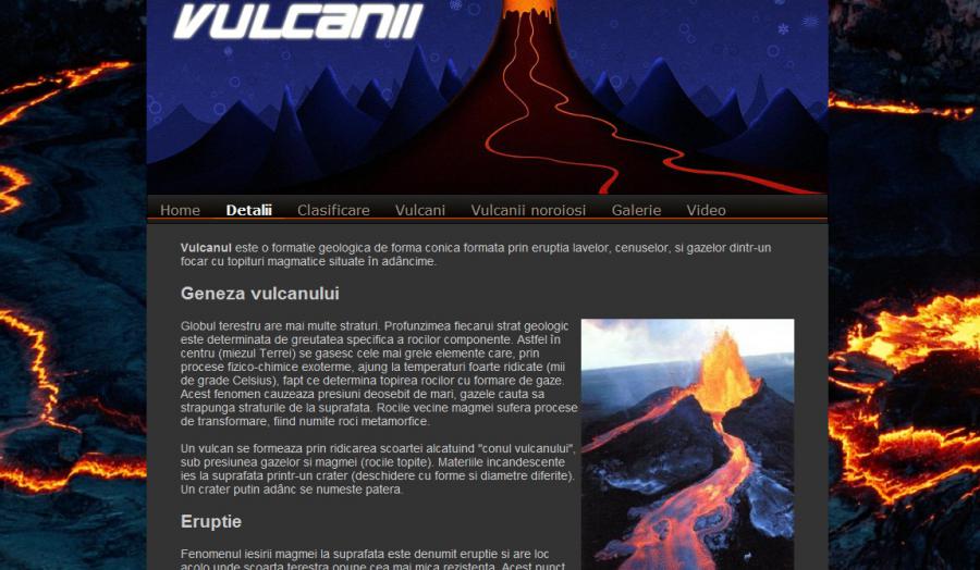 Atestat informatica Vulcani