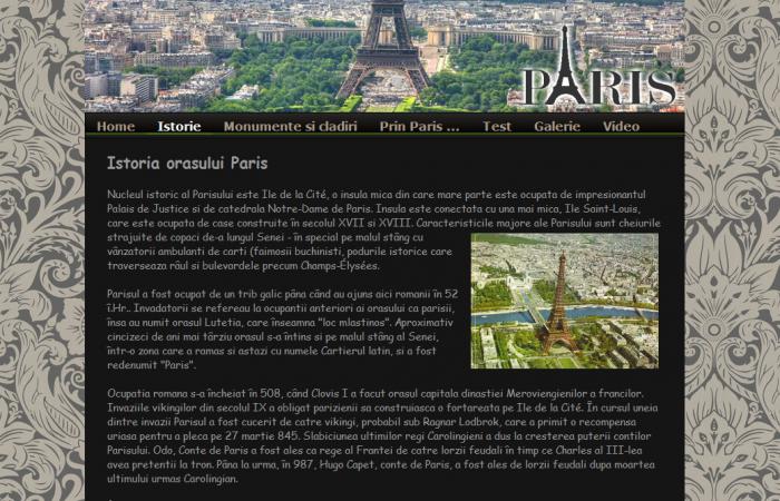 Atestat informatica Paris 2