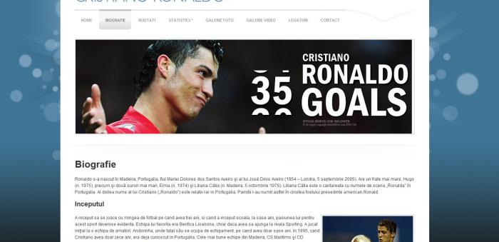 Atestat informatica Cristiano Ronaldo