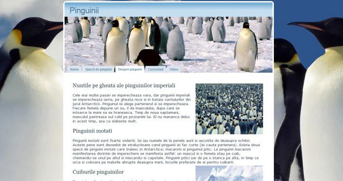 Atestat informatica Pinguinii