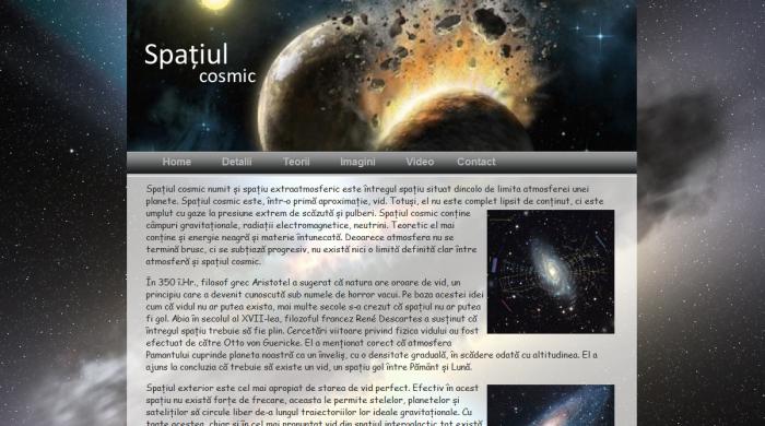 Atestat informatica Spatiul cosmic