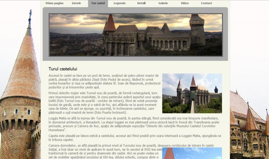 Atestat informatica Castelul Corvinilor