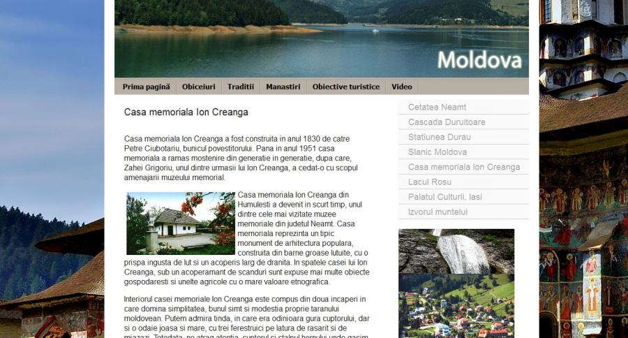 Atestat informatica Moldova - Obiceiuri si Atractii turistice