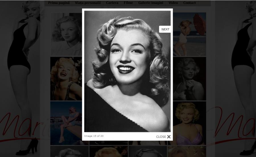 Atestat informatica Marilyn Monroe