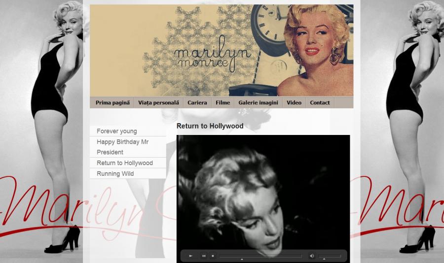 Atestat informatica Marilyn Monroe
