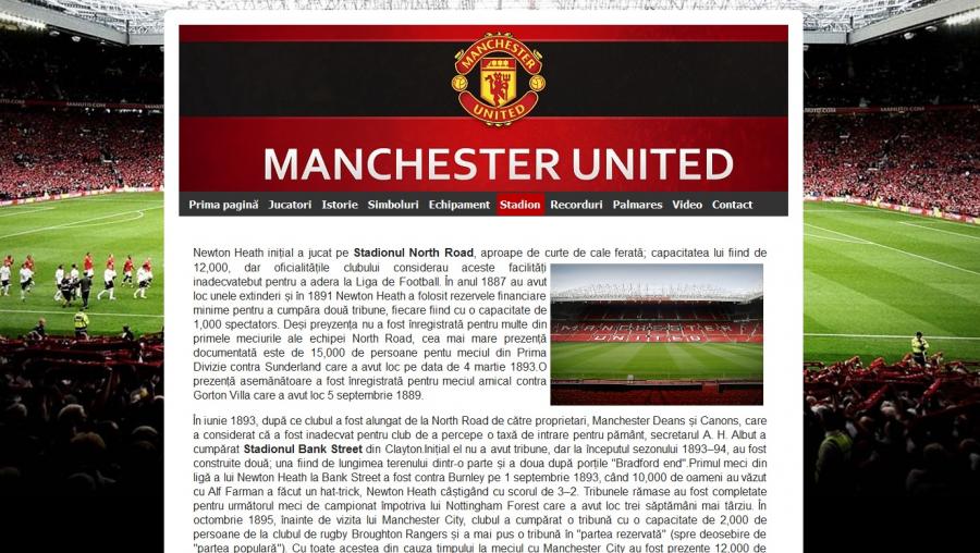 Atestat informatica Manchester United
