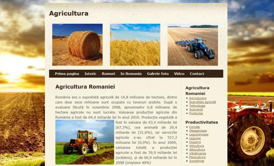 Atestat informatica Agricultura