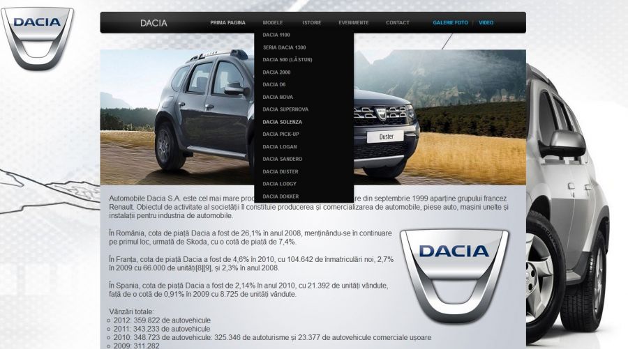 Atestat informatica Dacia