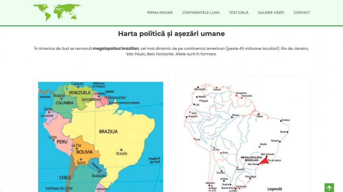 Atestat informatica Atlas geografic
