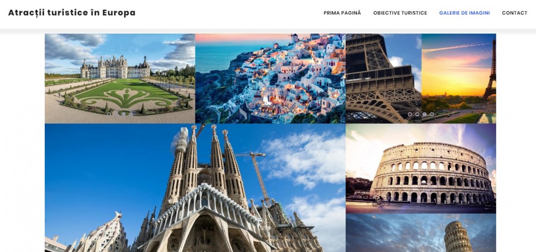 Atestat informatica Atractii turistice in Europa