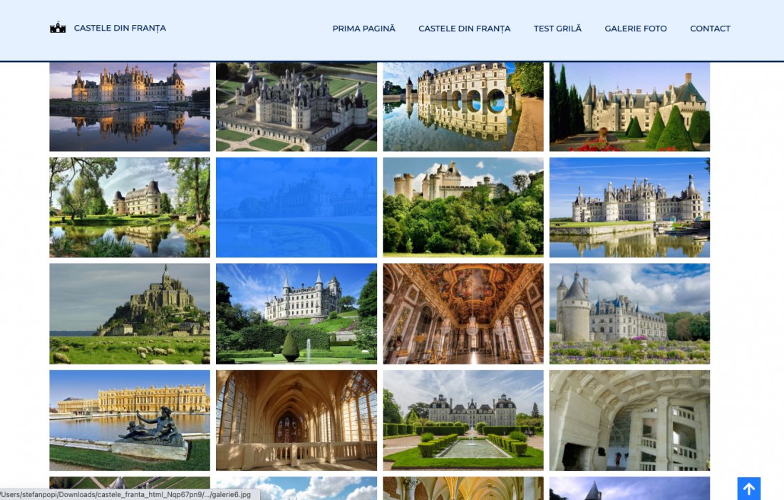 Atestat informatica Castele din Franta