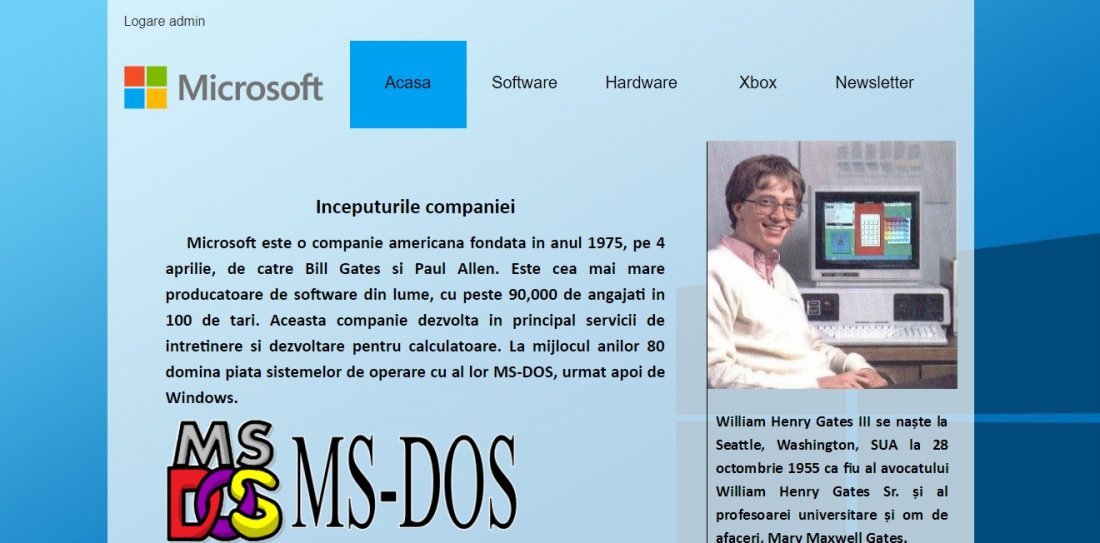 Atestat informatica Istoria Microsoft