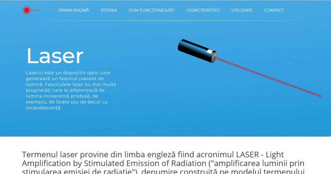 Atestat informatica Laser