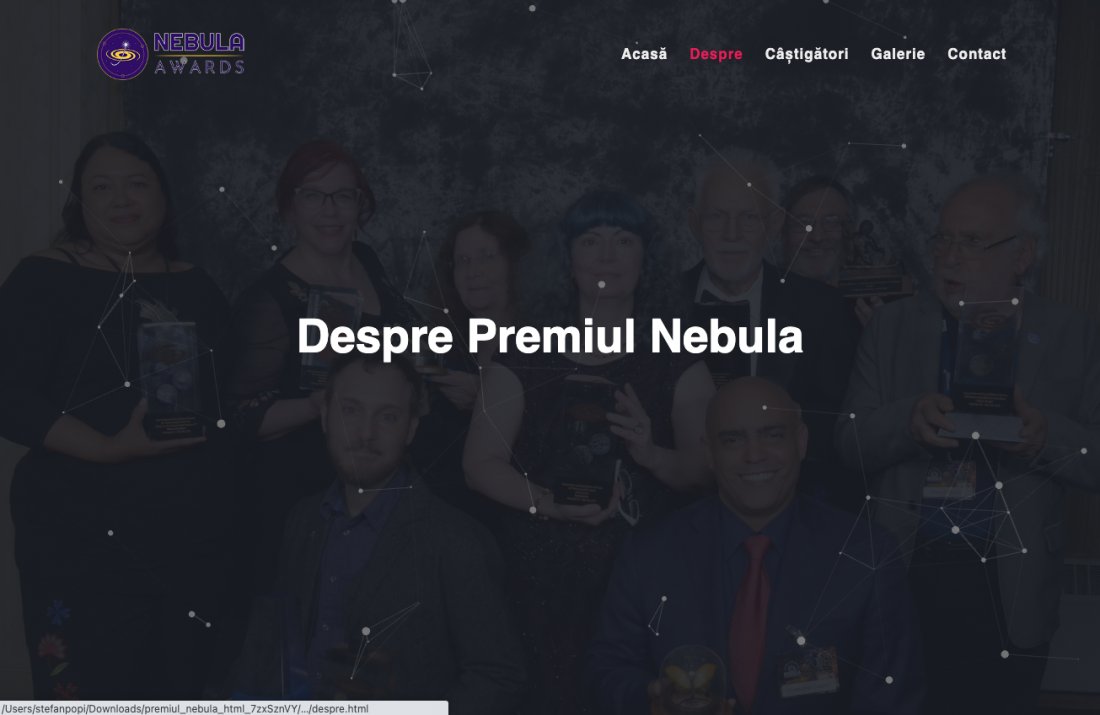 Atestat informatica Premiul Nebula