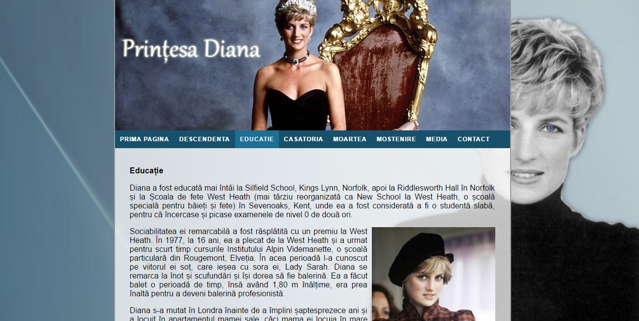 Atestat informatica Printesa Diana
