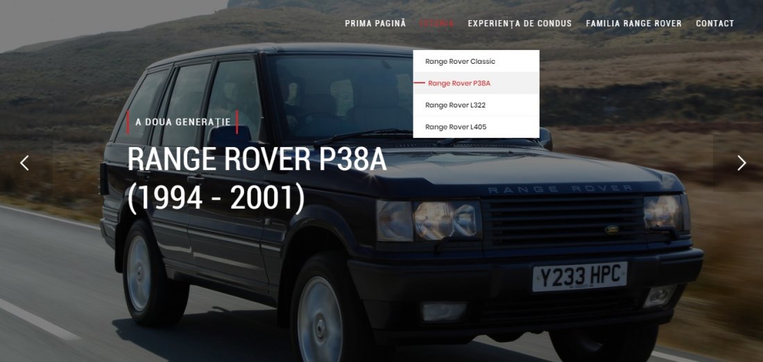 Atestat informatica Range Rover