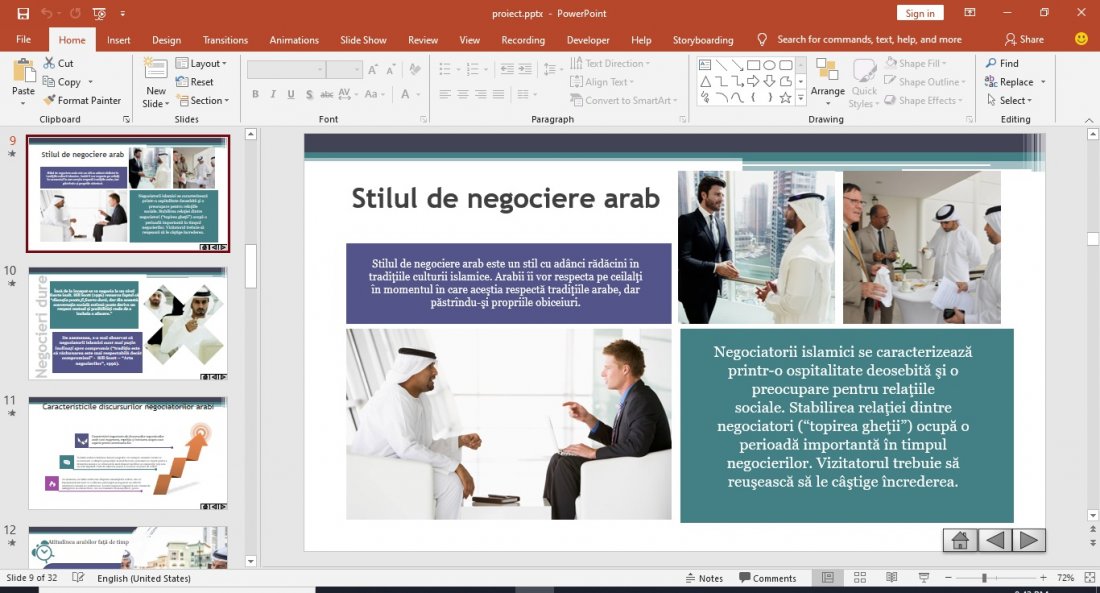 Atestat informatica Stilul si limbajul in tarile arabe