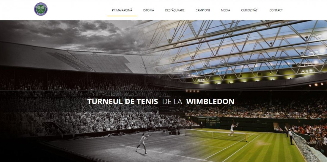 Atestat informatica Turneul de tenis de la Wimbledon