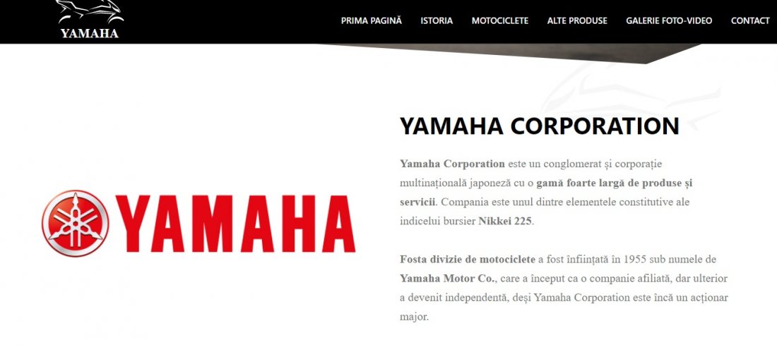 Atestat informatica Yamaha